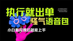 爆火全网的开车导航骚气语音包,只要执行就出单,小白看完课程就能实操...-泱泱学习社
