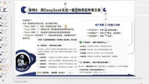 一舟老师·deepseek场景化实战训练营-泱泱学习社