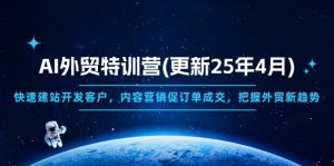 AI外贸特训营(更新25年4月-泱泱学习社