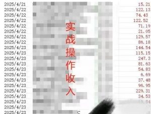 被动收入实操3.0项目,每天收益6张+以上,能长期操作-泱泱学习社
