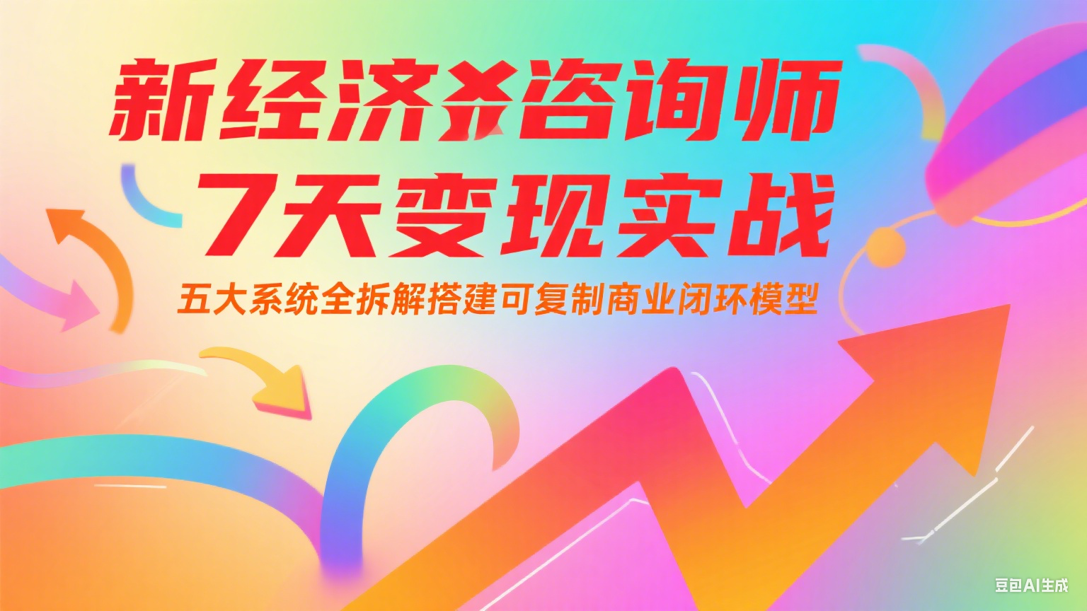 图片[1]-新经济咨询师 7 天变现实战：五大系统全拆解搭建可复制商业闭环模型-泱泱学习社