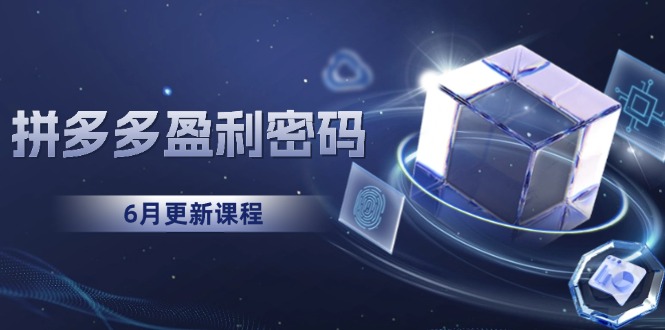 拼多多盈利密码：从烧钱推广到印钞模型，底层逻辑重构指南(6月更新-泱泱学习社