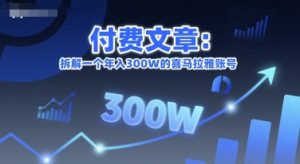 付费文章:拆解一个年入300W的喜马拉雅账号-泱泱学习社