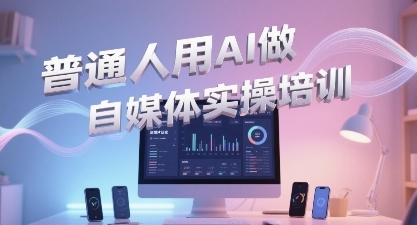 普通一个人用AI做自媒体，助你轻松开启AI自媒体创作之路-泱泱学习社