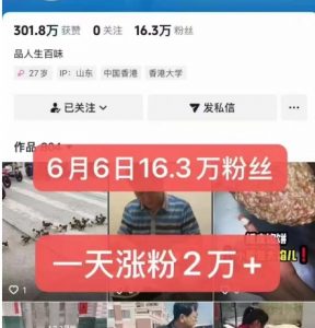 外面卖5000最新抖音搬运涨粉技术，新玩法，一分钟一条，一天涨粉2W，苹果安卓都可用-泱泱学习社