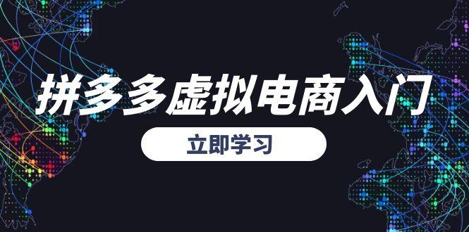 拼多多虚拟电商入门，精准选品方法论，无货源模式起盘技巧-泱泱学习社