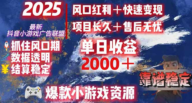 日赚2000＋从零开始的财富逆袭实录，风口红利+快速变现-泱泱学习社