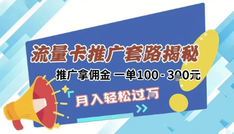 2025年外面卖1500的流量卡项目最新玩法，绿色无门槛对新手非常友好，日入3张+-泱泱学习社