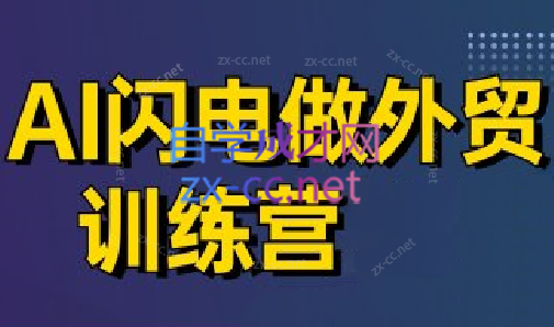 大卫·AI闪电做外贸训练营(更新7月)-泱泱学习社
