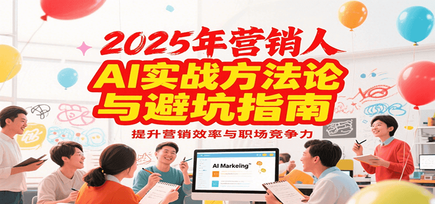 图片[1]-2025年营销实战方法论与避坑指南，利用AI提升营销效率与职场竞争力-泱泱学习社