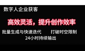 2025Ai数字人工具自动获客-泱泱学习社
