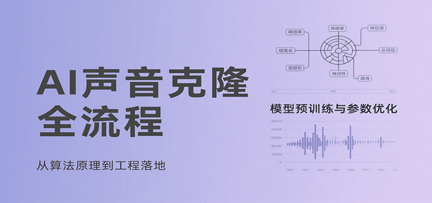 AI声音克隆全流程，基础概念到实战应用，3秒极速声音复刻、模型预训练、云端部署等-泱泱学习社