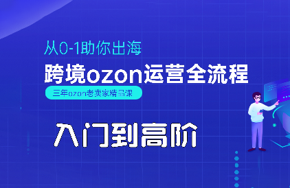 悟空跨境·OZON入门到高阶全流程-泱泱学习社