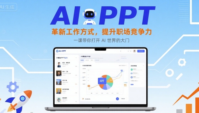 AI+PPT：革新工作方式，提升职场竞争力，一课带你打开 AI 世界的大门-泱泱学习社