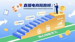 直播电商陪跑班：快速掌握直播电商的核心技能并实现就业/创业目标-泱泱学习社