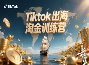 Tiktok出海淘金训练营,跨境电商TK实战变现-泱泱学习社
