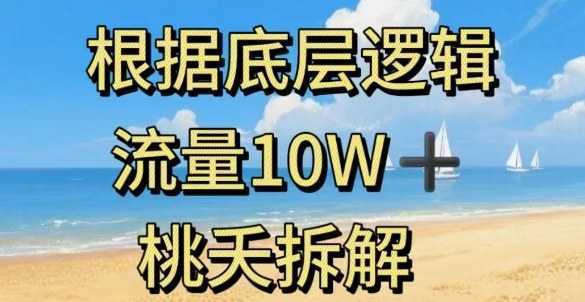 据底层逻辑，流量10W+，以安全知识科普为例-泱泱学习社