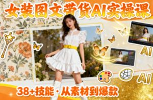 女装图文带货的AI实操课-泱泱学习社