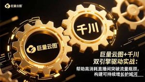 巨量云图+千川双引擎驱动实战：帮助高消耗直播间突破流量瓶颈，构建可...-泱泱学习社