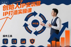 创始人IP实训营，IP打造实操课-泱泱学习社