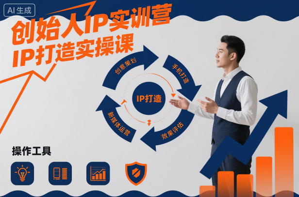 创始人IP实训营,IP打造实操课-泱泱学习社