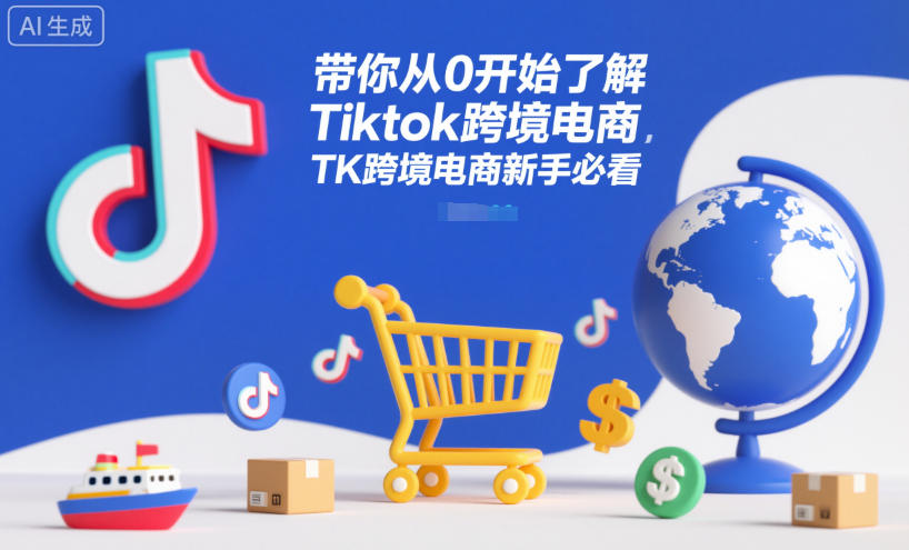 带你从0开始了解Tiktok跨境电商,TK跨境电商新手必看-泱泱学习社
