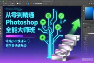 从零到精通Photoshop全能大师班，让纯小白快速入门，初学者快速升级-泱泱学习社