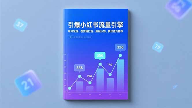 引爆小红书流量引擎，账号定位、视觉锤打造、底层认知，撬动首页推荐-泱泱学习社
