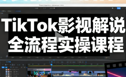 凌帧·TikTok影视解说全流程实操-泱泱学习社