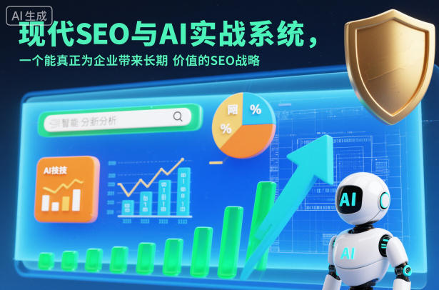 现代SEO与AI实战系统,一个能真正为企业带来长期价值的SEO战略(英语+中文字幕)-泱泱学习社