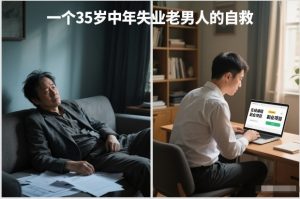 付费文章：一个35岁中年失业老男人的自救-泱泱学习社