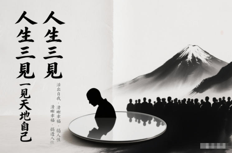 人生三见一见天地见众生见自己，活出自我拥有清晰幸福人生，搞透人性-泱泱学习社