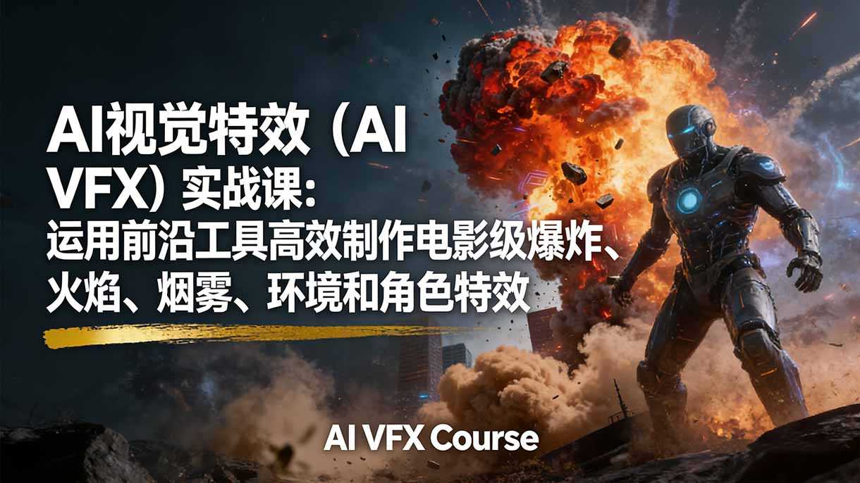 AI视觉特效(AI VFX-泱泱学习社