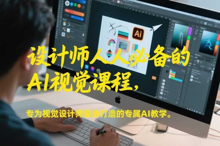 设计师人人必备的AI视觉课程，专为视觉设计师量身打造的专属AI教学-泱泱学习社