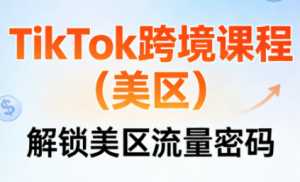 TikTok跨境课程(美区)-泱泱学习社