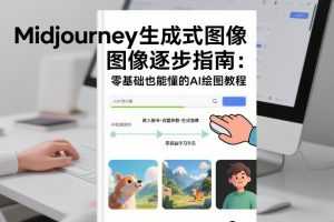 Midjourney生成式图像逐步指南：零基础也能懂的AI绘图教程-泱泱学习社