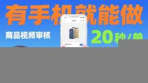 商品视频审核项目，随时随地有手机就做，20秒完成一单，单日收4张【揭秘】-泱泱学习社