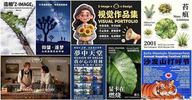 图片[3]-Z-Image – 逼真照片级文生图神器 WebUI+ComfyUI工作流 一键整合包-泱泱学习社