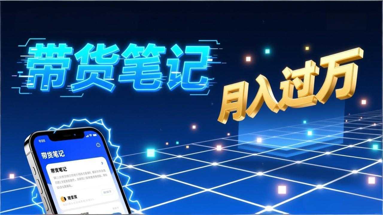 小红书爆款笔记带货实战：拆解封面标题正文全要素，手把手教你单篇笔记带货月入过万-泱泱学习社