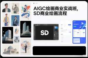 AIGC绘画商业实战班，SD商业绘画流程-泱泱学习社