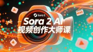 如何利用Sora 2创建流行AI人工智能视频大师班教程：掌握创作全流程，产出百万播放内容-泱泱学习社