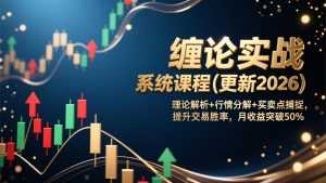 缠论实战系统课程(更新2026-泱泱学习社