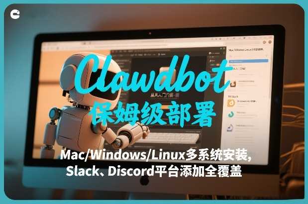 Clawdbot保姆级部署，从入门介绍、Mac/Windows/Linux多系统安装，到Slack、Discord平台添加全覆盖-泱泱学习社