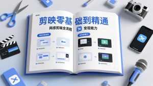 剪映零基础也能快速上手，从入门到精通掌握网感剪辑全流程，掌握能直接变现的剪辑能力-泱泱学习社