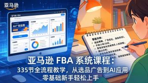 亚马逊 FBA 系统课程(更新26年3月-泱泱学习社