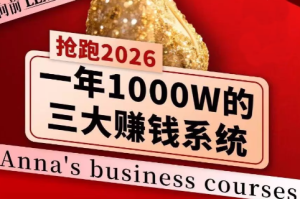 安娜老师·2026千亿商机分享会-泱泱学习社