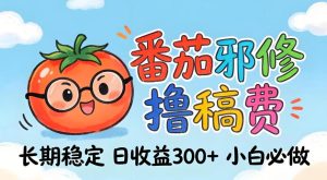 番茄撸金术：日入300+稳如泰山！独家玩法曝光，操作门槛极低，无需经验，小白闭眼上车【揭秘】-泱泱学习社