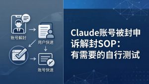 Claude账号被封申诉解封SOP：有需要的自行测试-泱泱学习社