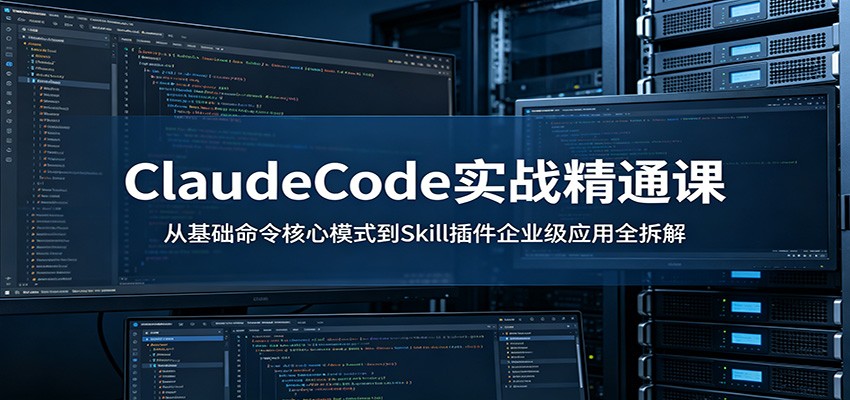 ClaudeCode实战精通课:从基础命令核心模式到Skill插件企业级应用全拆解-泱泱学习社