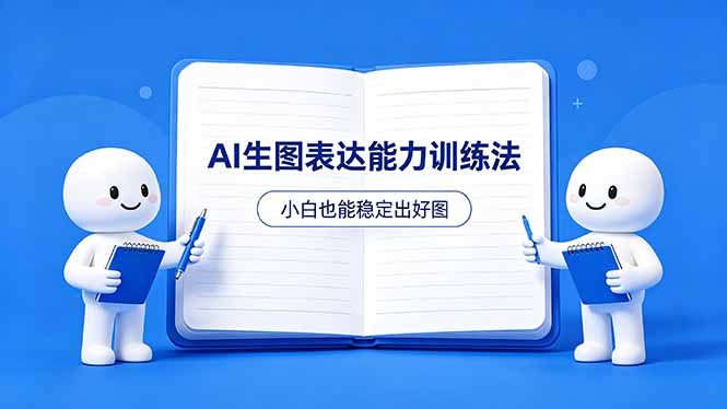 AI生图不是做漂亮图，而是表达能力。这套方法让小白也能稳定出好图-泱泱学习社
